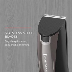 img 2 attached to 🧔 Remington MB4045B The Beardsman: Full Beard Trimmer Kit, Ultimate Precision Groomer (6 pieces), Platinum