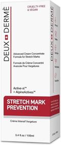 img 1 attached to 🤰 Deux Derme - Stretch Mark Prevention Cream for Pregnancy & Weight Gain, with Vitamin E & Cocoa Butter, 3.4 oz.