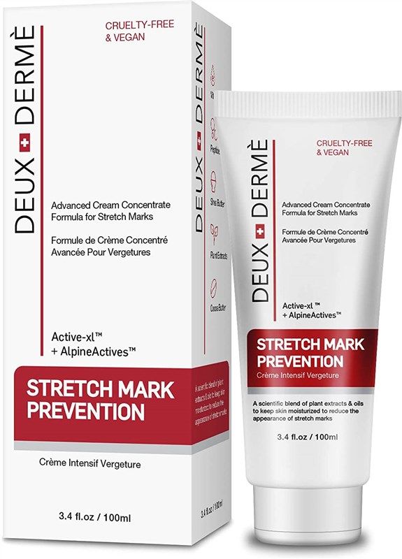 deux derme stretch prevention pregnancy 로고