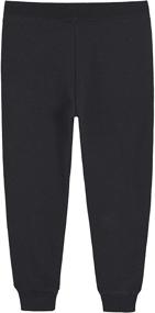 img 3 attached to Latuza Fleece Joggers Sweatpants Pockets Girls' Clothing for Pants & Capris