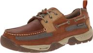 👞 sperry men's boatyard beige-tan logo