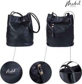 img 1 attached to 👜 Mabel London: Стильные плечевые сумки и кошельки от известного модного дизайнера