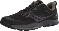 👟 saucony men's peregrine 10 gtx trail running shoe: enhance your outdoor performance with waterproof design logo