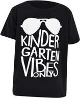 🎓 kindergarten vibes only back to school t shirt for unique baby boys logo