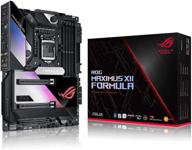 🎮 asus rog maximus xii formula z490 – игровая материнская плата форм-фактора atx (wifi 6, intel 10-го поколения) – 16 модулей питания, ek crosschill iii, 10 гбит/с и intel 2.5gb lan, тройной m.2, 2" livedash oled, aura sync логотип