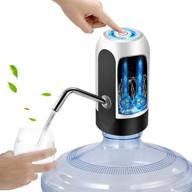 💦 convenient electric water bottle pump: usb charging, 30 days battery life, universal switch for 2-5 gallon bottles - ideal for home, office, and travel логотип