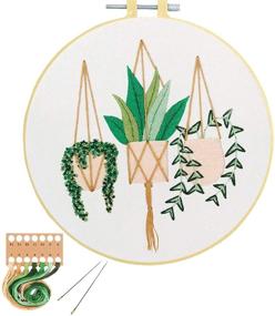 img 4 attached to Embroidery Beginners Pattern Starters Needlepoint