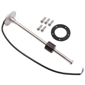 img 4 attached to 🚤 Stainless Steel Fuel Sending Unit for Marine Boat - KAOLALI Fuel Gas Sender, Water Level Gauge Sensor 5 Hole, Compatible with Fuel & Water Gauge, 0~190ohm, 400mm (15.75")