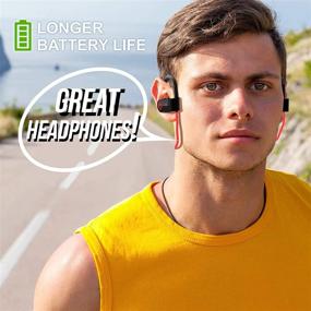 img 1 attached to 🎧 Top-Rated Wireless Earbuds for Sports: HD Stereo, Waterproof, and Noise Cancelling - Perfect Earphones for Gym, Running, and Workouts - Great Fitness Gift for Men and Women