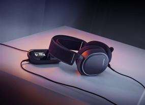 img 2 attached to SteelSeries Arctis Pro + GameDAC Black Wired Gaming Headset - Certified Hi-Res Audio - Dedicated DAC and Amp - for PS5, PS4, and PC