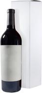 белая подарочная коробка для винных спиртных напитков логотип