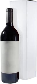 img 4 attached to Белая подарочная коробка для винных спиртных напитков