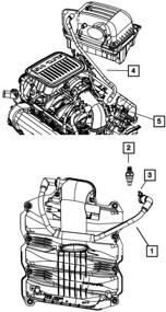 img 1 attached to Mopar 5303 2993AF Valve Hose