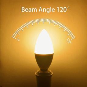 img 3 attached to Night Sensor Equivalent Candelabra Outdoor