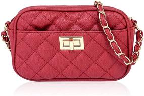 img 3 attached to Classic Vegan Leather Crossbody Handbag Women's Handbags & Wallets for Satchels