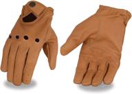 milwaukee leather driving gloves x small logo