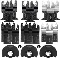 🪚 lightimetunnel 25 pc oscillating saw blades - universal metal wood multitool blades for quick release cutting - compatible with dewalt, milwaukee, dremel, chicago, rockwell, fein, bosch, multimaster, makita logo