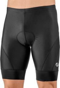 img 4 attached to SLS3 Men's Triathlon Shorts - Compression Tri Shorts for Men - FX Z Black Edition