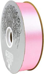 img 3 attached to 🎀 McGinley Mills 1.3" W Pink Acetate Satin Ribbon: High-Quality 100 Yard Spool