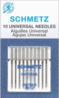 📍 pack of 10 schmetz universal needles, size 80/12 logo