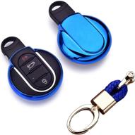 royalfox(tm) luxury 3 4 buttons soft tpu smart remote key fob case cover for bmw mini cooper f54 f55 f56 f57 f60 logo