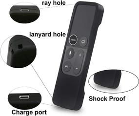 img 1 attached to TOKERSE Silicone Compatible Generation Remote Television & Video for Television Accessories