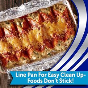 img 2 attached to 🍳 Non-Stick Aluminum Foil by Reynolds Wrap - 95 sq ft