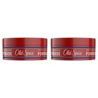 💇 помада для укладки волос для мужчин old spice - средняя фиксация, без блеска, двойной набор с новой формулой - 4,44 жидких унции по цене 2,22 доллара за каждую. логотип