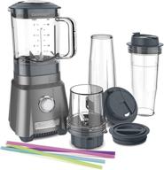 🍹 cuisinart cpb-380 hurricane compact juicer blender, gunmetal логотип