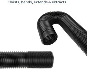 img 3 attached to 🌪️ BLACK POWERTEC 70198 Flexible Dust Collection Hose – 36-Inch Long, 2-1/2-Inch