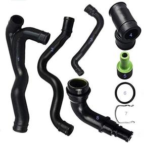 img 4 attached to 🔧 High-Quality Kunttai 06A103213F Engine Crankcase Breather Hose Set - Perfect Fit for Jetta, Audi VW 1.8T MK4 (8 Pieces)