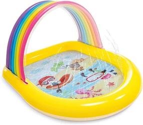 img 2 attached to 🌈 Intex Rainbow Arch Inflatable Water Spray