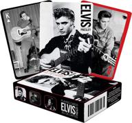 elvis - монохромные игральные карты логотип