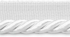 img 3 attached to 🎀 White Twisted Lip Cord Trim Embellishment, 1/4-Inch, 20-Yard - Expo International