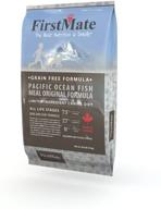 🐟 firstmate pet foods pacific ocean fish original: premium 14.5 lb. pet food for optimal nutrition logo