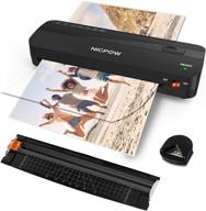 📚 enhance your documents with the nicpow laminator machine - personal laminating made easy! logo
