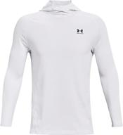 under armour coldgear fitted hoodie logo