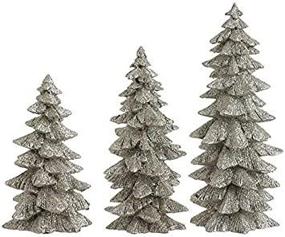 img 2 attached to Silver Glittered Christmas Trees Inches