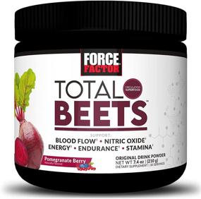 img 4 attached to 💪 Revitalize Your Body: Total Beets Drink Mix Superfood Powder with Nitrates for Improved Circulation, Energy, and Cardiovascular Health - Force Factor, 30 Servings