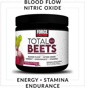 img 3 attached to 💪 Revitalize Your Body: Total Beets Drink Mix Superfood Powder with Nitrates for Improved Circulation, Energy, and Cardiovascular Health - Force Factor, 30 Servings