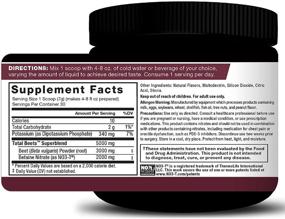 img 2 attached to 💪 Revitalize Your Body: Total Beets Drink Mix Superfood Powder with Nitrates for Improved Circulation, Energy, and Cardiovascular Health - Force Factor, 30 Servings