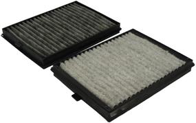 img 3 attached to ECOGARD XC35509C Premium Cabin Air Filter with Activated Carbon Odor Eliminator for BMW 528i (1997-2000), 530i (2001-2003), 525i (2001-2003), 540i (1997-2003), M5 (2000-2003)