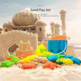 img 2 attached to 🏰 Dynamic Playtime Fun: KIDPAR Castle Watering Outdoor for Toddlers