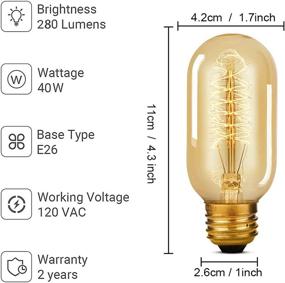 img 3 attached to 💡 The Allure of Vintage Edison: Dimmable Filament Antique Lighting