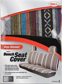 img 1 attached to Bell Automotive Universal Baja Blanket Bench Seat Cover - 22-1-56259-8