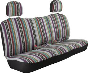 img 2 attached to Bell Automotive Universal Baja Blanket Bench Seat Cover - 22-1-56259-8