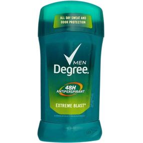 img 3 attached to Degree Men Extreme Blast Anti-Perspirant Deodorant 🌬️ Invisible Stick - Pack of 6, 2.7 oz