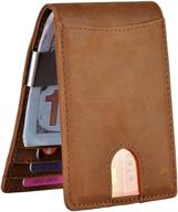 easyoulife pocket wallet genuine leather logo