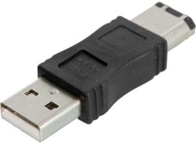 img 3 attached to 🔌 Enhance Connectivity: Toptekits Firewire IEEE 1394 6 Pin Male to USB A Male Converter Jack M/M Adapter - Discover Seamless Data Transfer