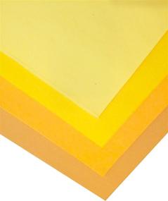 img 1 attached to 🎉 Vibrant Multi-Pack Tissue Paper - Yellow, Lemon, Gold, Mustard, Amber - Perfect for Flower Pom Poms, Art Crafts, Wedding Decor, Baby Shower, Party Gift Bags and Baskets - Versatile Decoration Filler